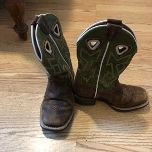 Kids size 10 Ariat boots